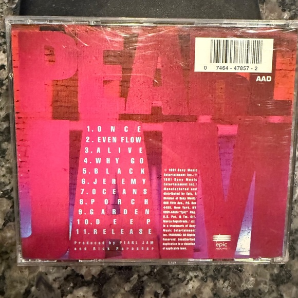 Pearl Jam - Ten CD - Picture 5 of 6